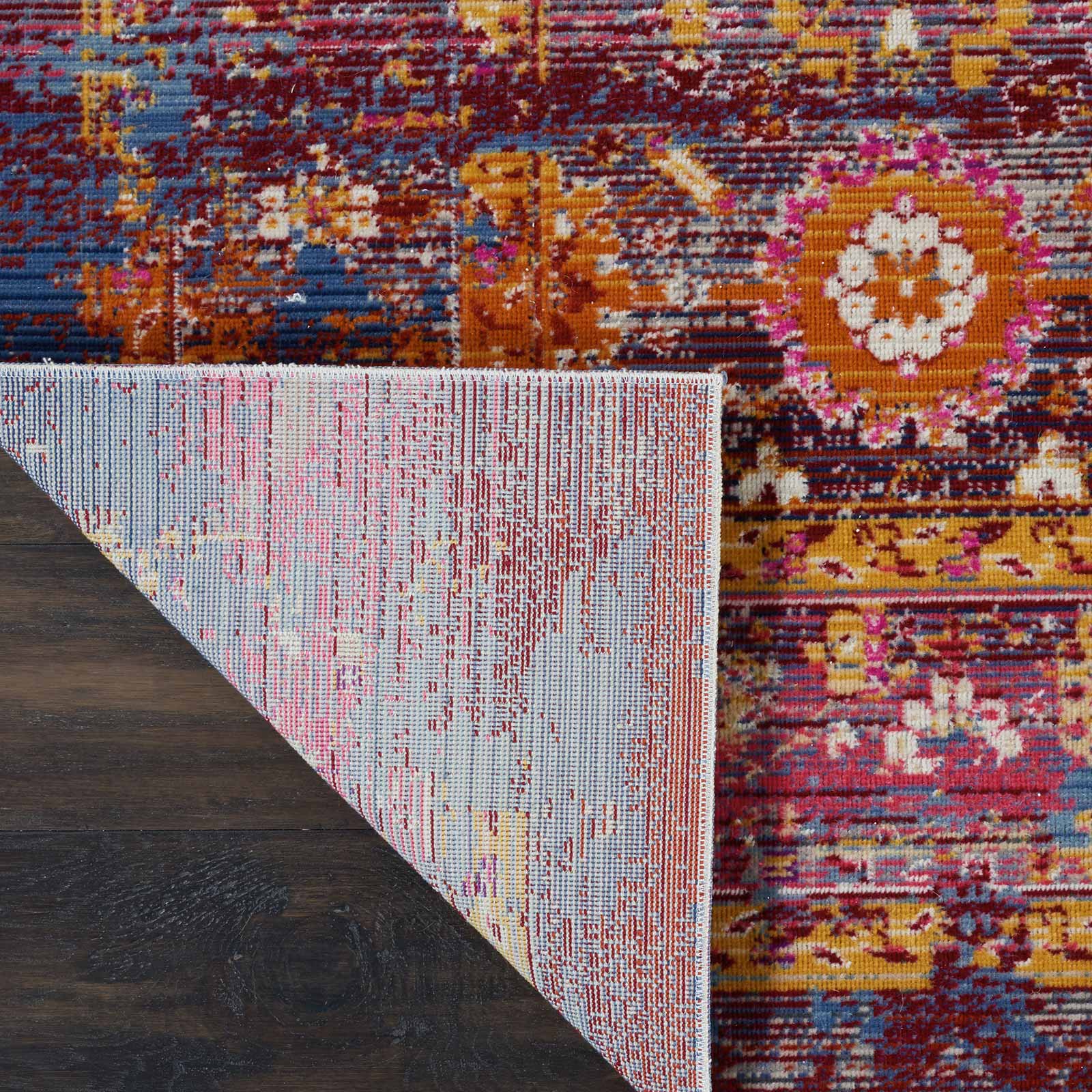 Nourison alfombra Vintage Kashan VKA03 RDMTC RED MULTICOLOR 4 6x6 6 099446788399 CRB C