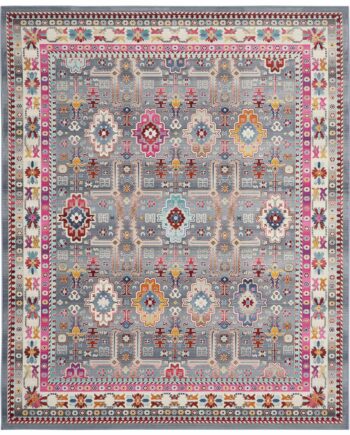 Nourison alfombra Vintage Kashan VKA05 GYMTC GREY MULTICOLOR 8x10 099446811851