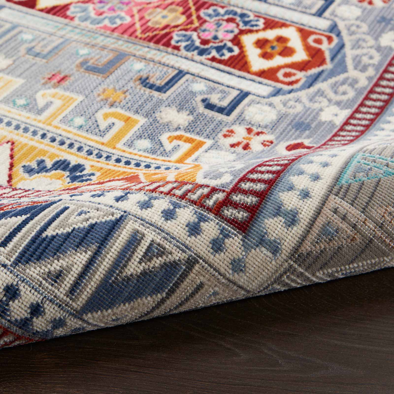 Nourison alfombra Vintage Kashan VKA06 GYMTC GREY MULTICOLOR 5X8 099446811967 TX01