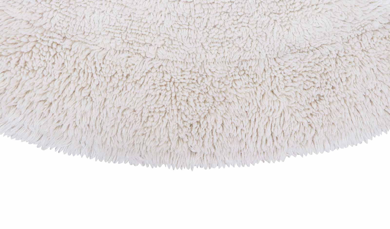 Lorena Canals Woolable alfombra Arctic Circle Sheep White Round WO ARCTIC WH 2