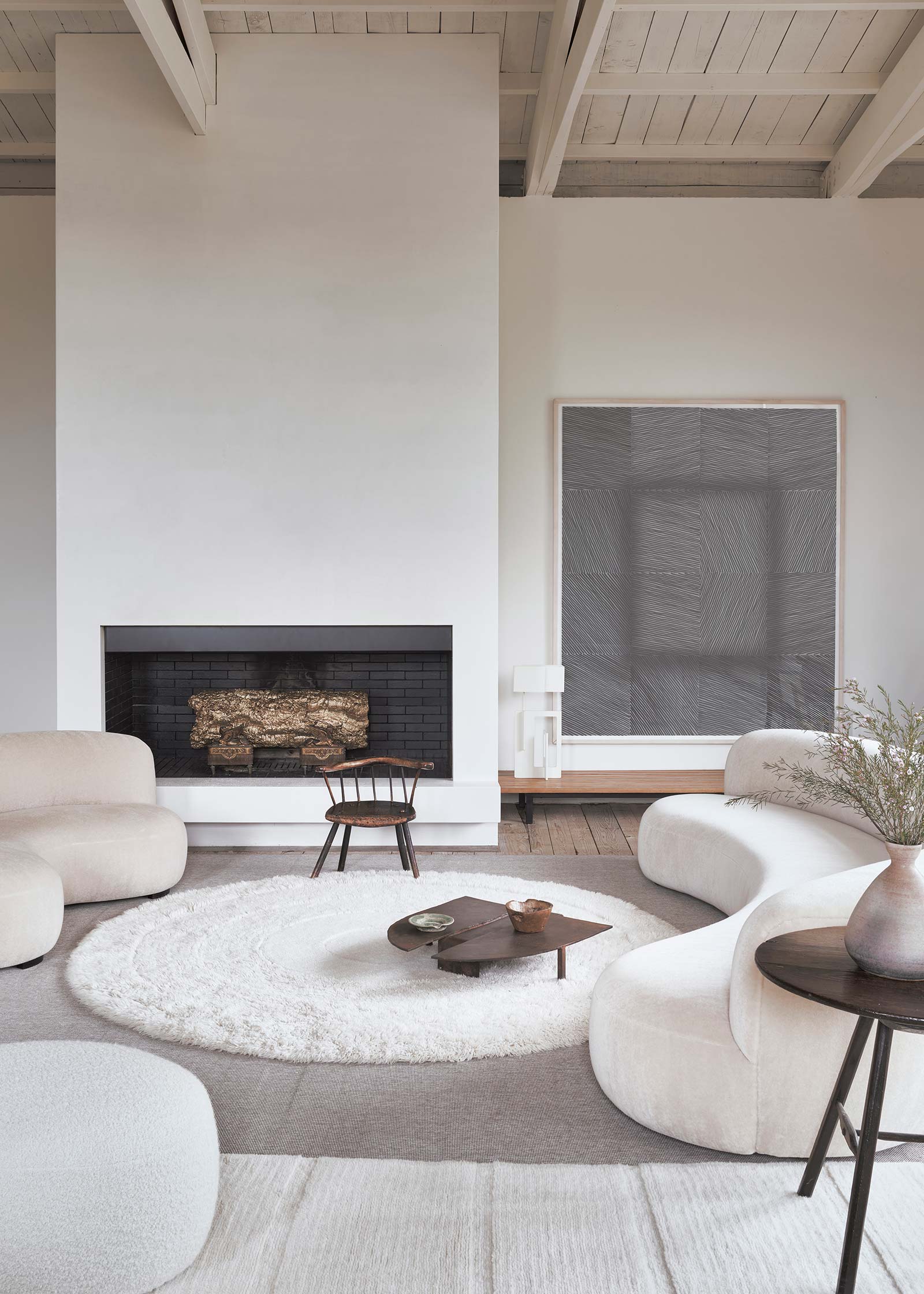 Lorena Canals Woolable alfombra Arctic Circle Sheep White Round WO ARCTIC WH 8