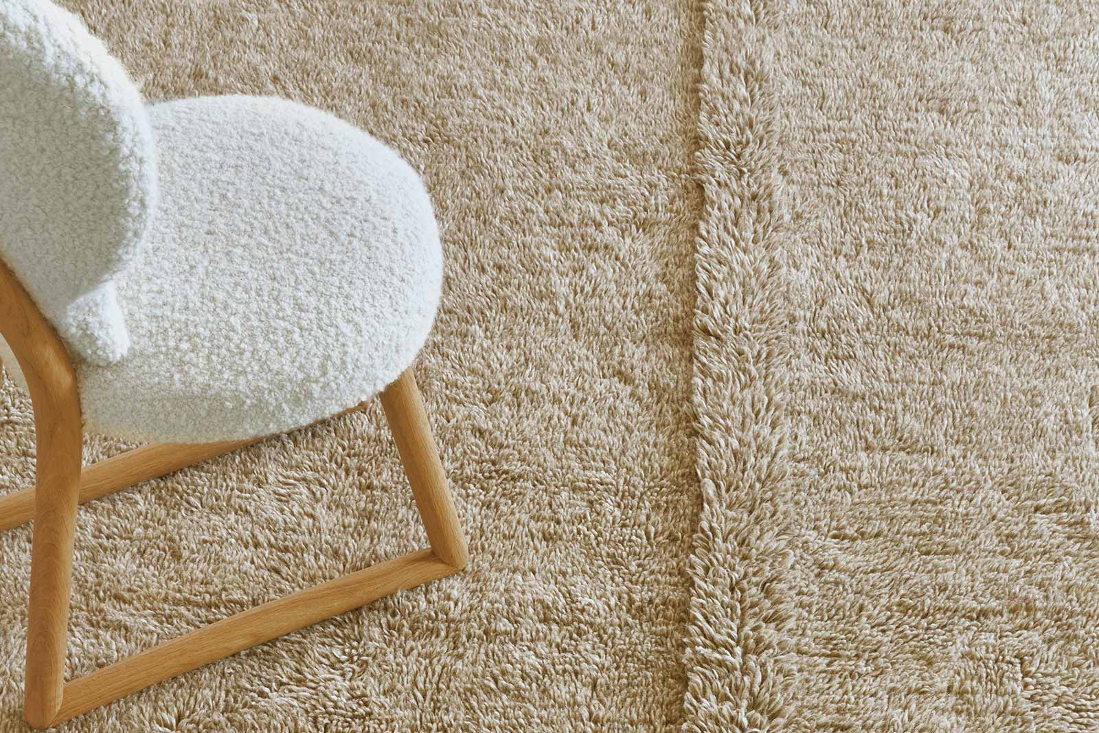 Lorena Canals Woolable alfombra Tundra Blended Sheep Beige WO TUN LBG S 8